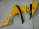 2004-2006 Yamaha YZF R1 Motorcycle Fairings - Yellow Glossy Black Dunlop 50 Canada for Sale