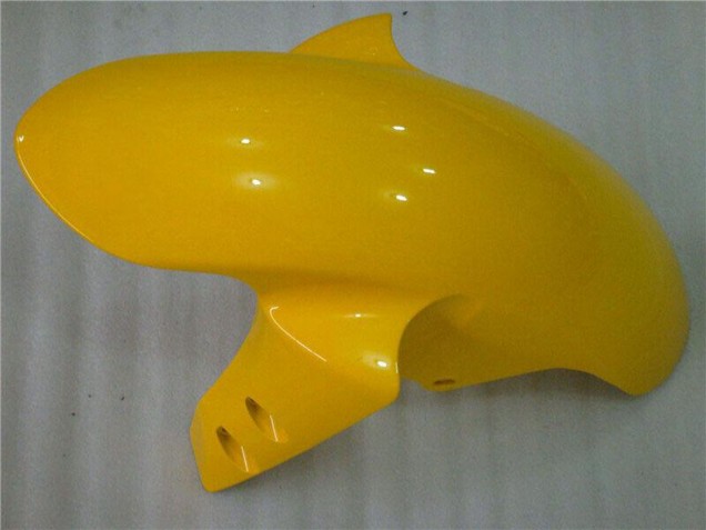 2004-2006 Yamaha YZF R1 Motorcycle Fairings - Yellow Glossy Black Dunlop 50 Canada for Sale