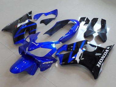2004-2007 Honda CBR600 F4i Motorcycle Fairing - Blue Glossy Black Canada for Sale