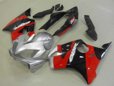 2004-2007 Honda CBR600 F4i Motorcycle Fairings - Silver Red Glossy Black Canada for Sale