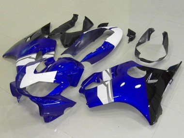 2004-2007 Honda CBR600 F4i Motorcycle Fairings - White Blue Glossy Black Canada for Sale