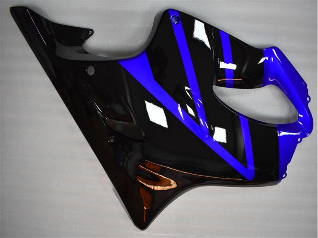 2004-2007 Honda CBR600 F4i Motorcycle Fairing Kits - Blue Glossy Black Canada for Sale
