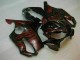 2004-2007 Honda CBR600 F4i Motorcycle Fairings - Glossy Black Red Flame Canada for Sale
