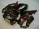 2004-2007 Honda CBR600 F4i Motorcycle Fairings - Glossy Black Red Flame Canada for Sale