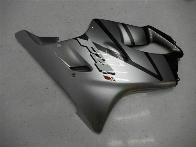2004-2007 Honda CBR600 F4i Motorcycle Fairings - Silver Matte Black Canada for Sale