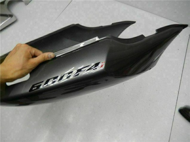 2004-2007 Honda CBR600 F4i Motorcycle Fairings - Silver Matte Black Canada for Sale