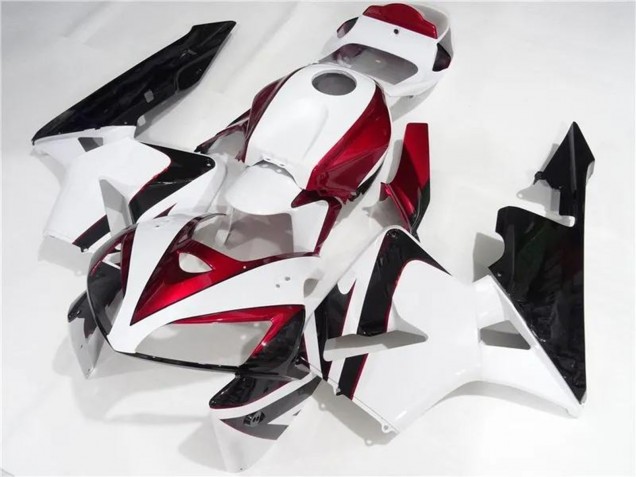 2005-2006 Honda CBR600RR Motorcycle Fairings Kits - White Red Black Canada for Sale