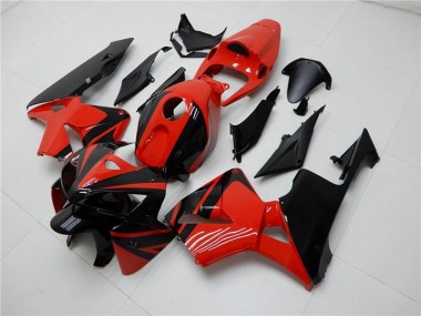 2005-2006 Honda CBR600RR Abs Fairings - Red Black Canada for Sale