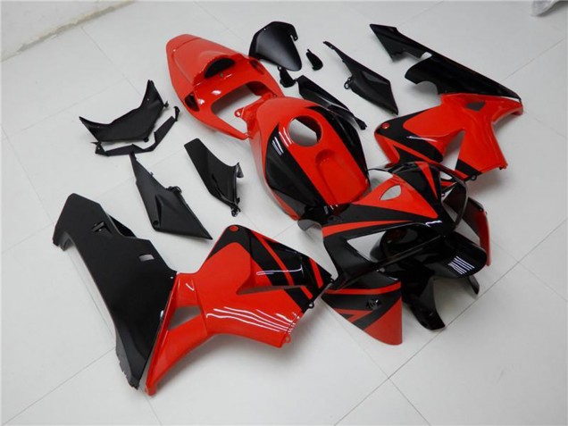 2005-2006 Honda CBR600RR Abs Fairings - Red Black Canada for Sale