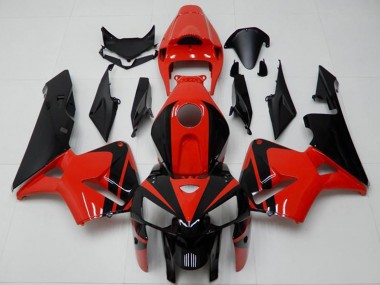 2005-2006 Honda CBR600RR Abs Fairings - Red Black Canada for Sale