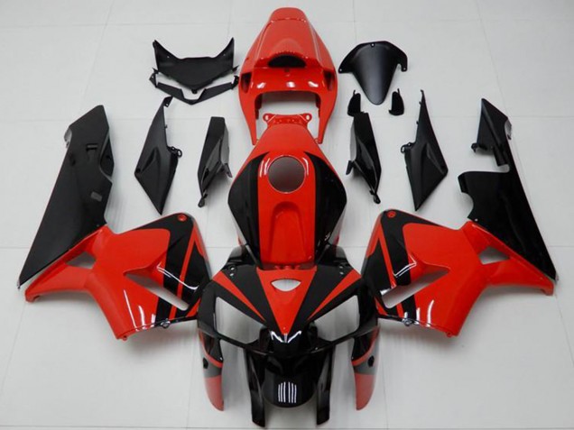 2005-2006 Honda CBR600RR Abs Fairings - Red Black Canada for Sale