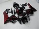 2005-2006 Honda CBR600RR Motorcycle Fairing Kits - Glossy Black Red Flame Canada for Sale