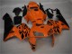 2005-2006 Honda CBR600RR Motorcycle Fairing - Orange Black Flame Canada for Sale