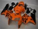 2005-2006 Honda CBR600RR Motorcycle Fairing - Orange Black Flame Canada for Sale