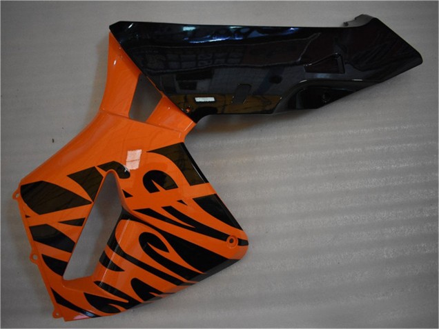 2005-2006 Honda CBR600RR Motorcycle Fairing - Orange Black Flame Canada for Sale