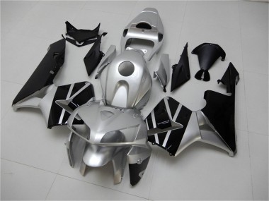 2005-2006 Honda CBR600RR Motorcycle Fairing - Silver Black Canada for Sale
