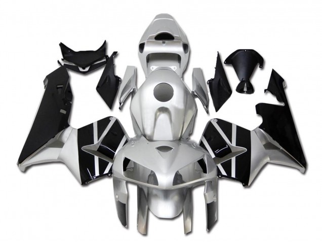 2005-2006 Honda CBR600RR Motorcycle Fairing - Silver Black Canada for Sale