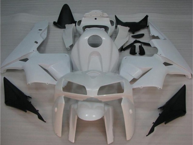 2005-2006 Honda CBR600RR Motorcycle Fairing Kits - White Canada for Sale