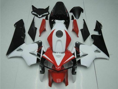 2005-2006 Honda CBR600RR Motorcycle Fairing Kits - White Red Black Canada for Sale