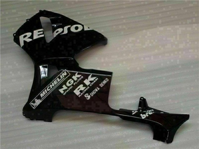 2005-2006 Honda CBR600RR Motorcycle Fairings - Black Repsol Canada for Sale