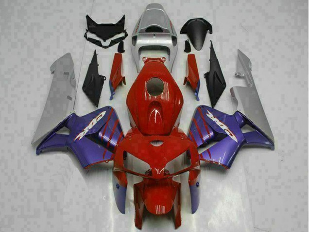 2005-2006 Honda CBR600RR Motorcycle Fairings - Red Purple Grey Canada for Sale