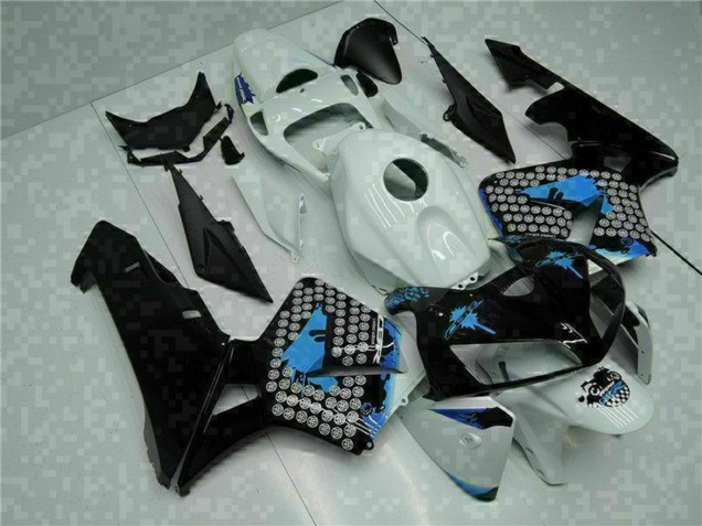 2005-2006 Honda CBR600RR Motorcycle Fairings - White Black Green Canada for Sale