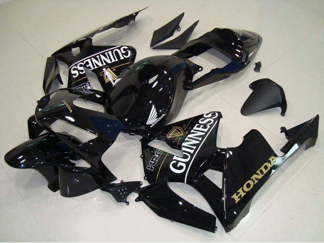 2005-2006 Honda CBR600RR Motorcycle Fairings - Glossy Black Gunness Canada for Sale