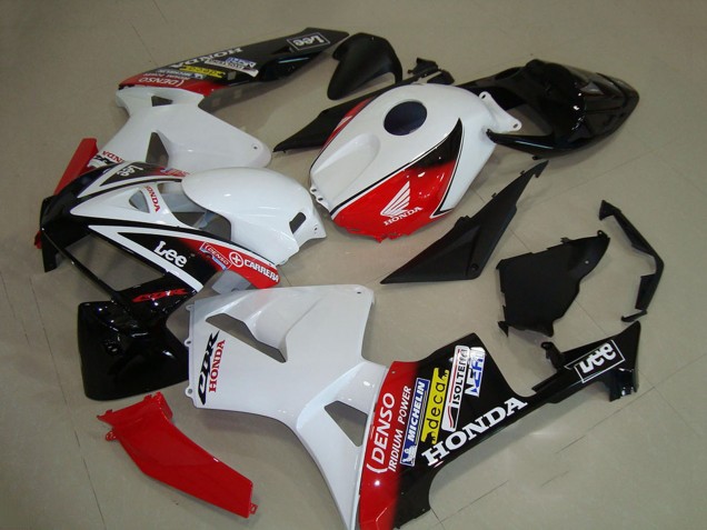 2005-2006 Honda CBR600RR Motorcycle Fairings - White Red Black Lee Canada for Sale