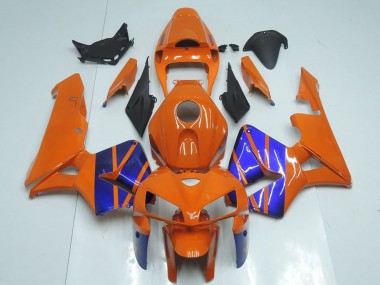 2005-2006 Honda CBR600RR Motorcycle Fairings - Orange Blue Canada for Sale