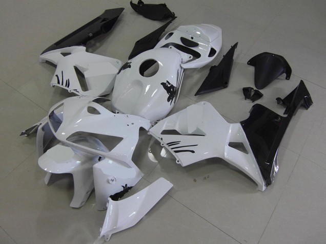 2005-2006 Honda CBR600RR Motorcycle Fairing Kits - White Black Canada for Sale