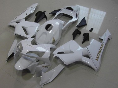 2005-2006 Honda CBR600RR Motorcycle Fairings - White Canada for Sale