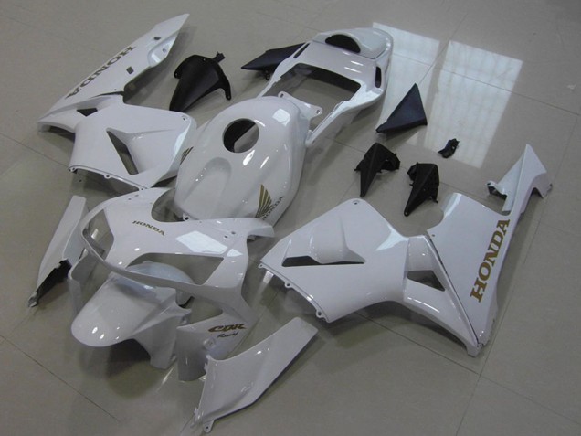 2005-2006 Honda CBR600RR Motorcycle Fairings - White Canada for Sale