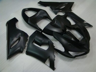 2005-2006 Kawasaki ZX6R Motorcycle Fairings - Matte Black Canada for Sale