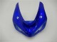 2005-2006 Kawasaki ZX6R Motorcycle Fairings - Blue Matte Black Canada for Sale