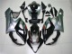 2005-2006 Suzuki GSXR 1000 Motorcycle Fairing - Glossy Black Silver Canada for Sale