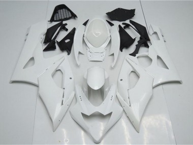 2005-2006 Suzuki GSXR 1000 Motorcycle Fairings - White Canada for Sale