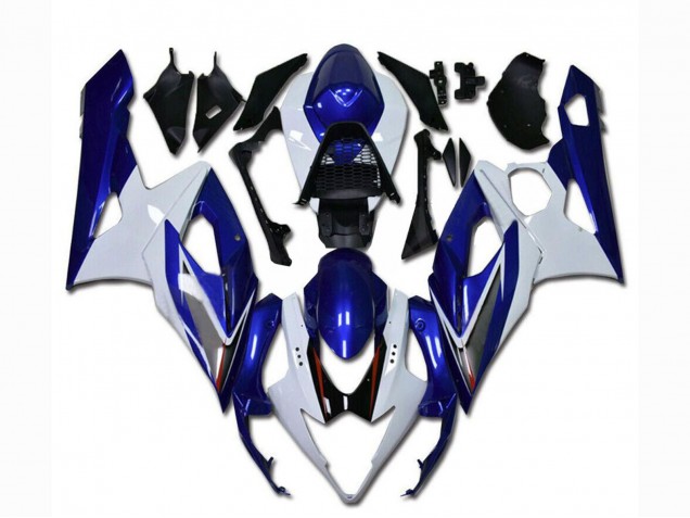 2005-2006 Suzuki GSXR 1000 Motorcycle Fairing - White Blue Canada for Sale