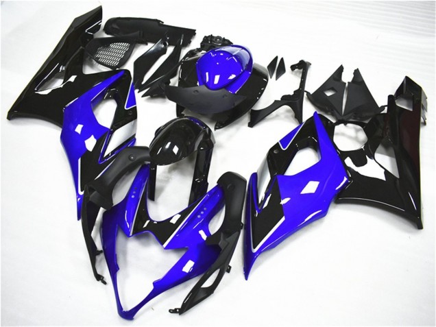 2005-2006 Suzuki GSXR 1000 Motorcycle Fairing Kits - Blue Black Canada for Sale