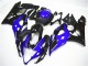 2005-2006 Suzuki GSXR 1000 Motorcycle Fairing Kits - Blue Black Canada for Sale