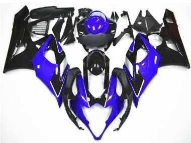 2005-2006 Suzuki GSXR 1000 Motorcycle Fairing Kits - Blue Black Canada for Sale