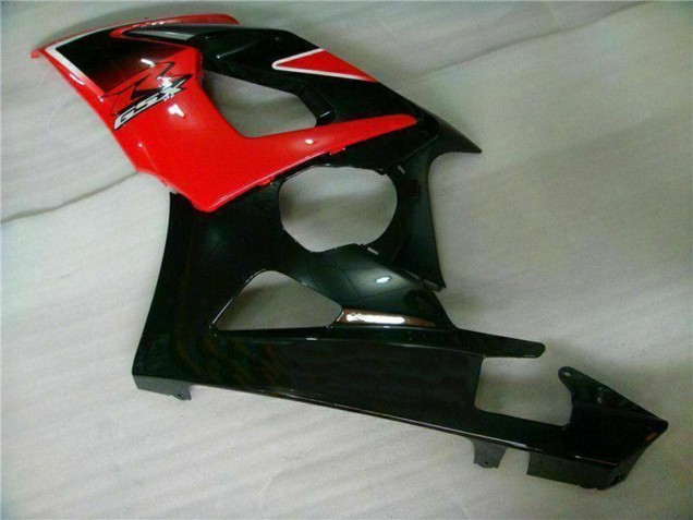 2005-2006 Suzuki GSXR 1000 Motorcycle Fairings - Red Glossy Black Matte Black Canada for Sale