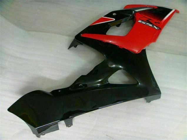 2005-2006 Suzuki GSXR 1000 Motorcycle Fairings - Red Glossy Black Matte Black Canada for Sale