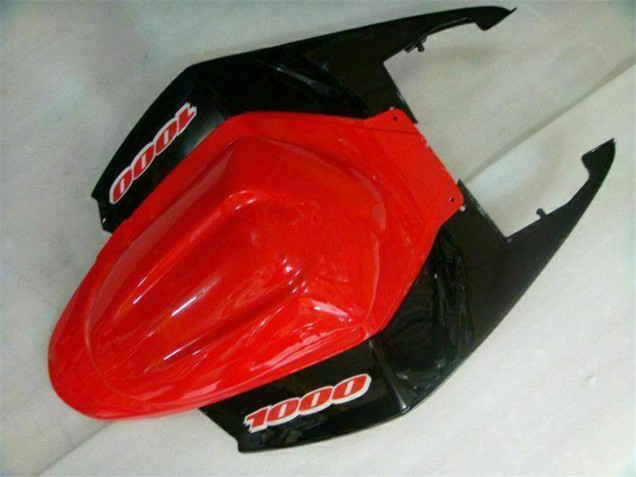 2005-2006 Suzuki GSXR 1000 Motorcycle Fairings - Red Glossy Black Matte Black Canada for Sale