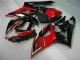 2005-2006 Suzuki GSXR 1000 Motorcycle Fairings - Red Glossy Black Matte Black Canada for Sale