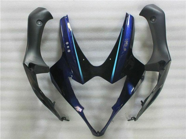 2005-2006 Suzuki GSXR 1000 Motorcycle Fairing Kits - White Blue Glossy Black Canada for Sale