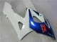2005-2006 Suzuki GSXR 1000 Motorcycle Fairing Kits - White Blue Glossy Black Canada for Sale