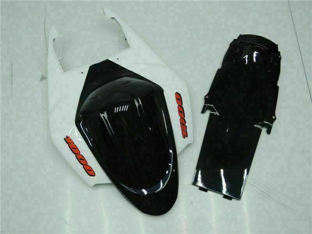 2005-2006 Suzuki GSXR 1000 Motorcycle Fairing - White Blue Glossy Black Canada for Sale