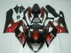 2005-2006 Suzuki GSXR 1000 Motorcycle Fairing - Red Glossy Black Canada for Sale