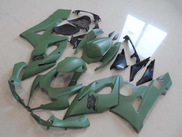2005-2006 Suzuki GSXR 1000 Motorcycle Fairings - Matte Army Green Canada for Sale