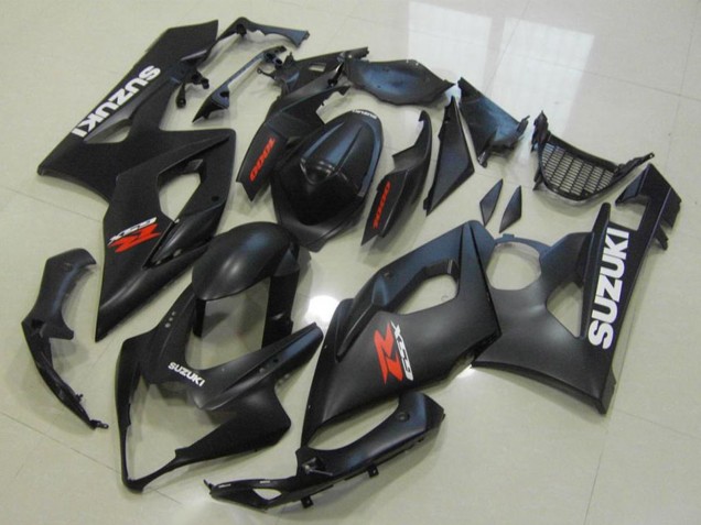 2005-2006 Suzuki GSXR 1000 Motorcycle Fairings - Matte Black White Red Canada for Sale